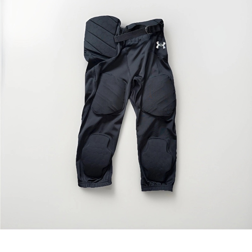 Under Armour Black Mens Small Padded Jogger Football Pants